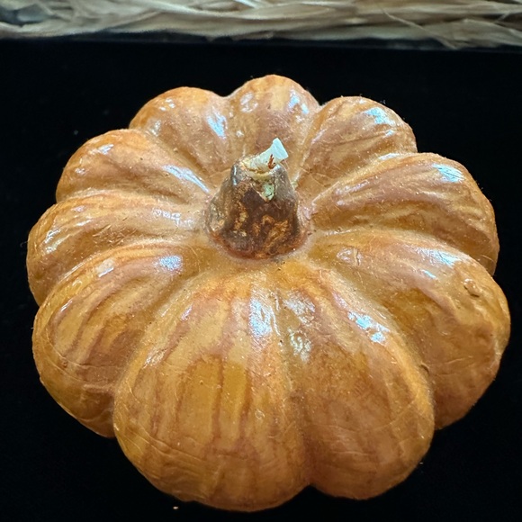 ⭐️NWT⭐️ box of Pottery Barn pumpkin candles. - Picture 1 of 5